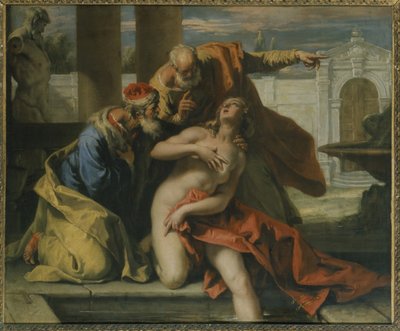Susana y los ancianos de Sebastiano Ricci