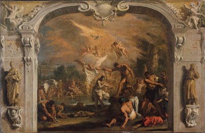 El bautismo de Cristo de Sebastiano Ricci