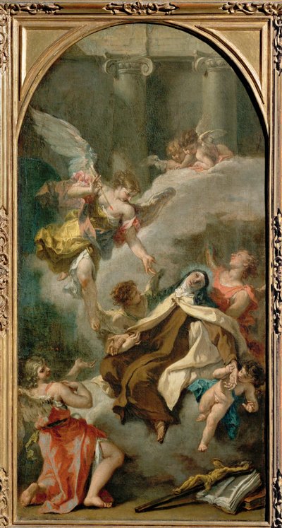 El éxtasis de Santa Teresa de Ávila (pintura) de Sebastiano Ricci