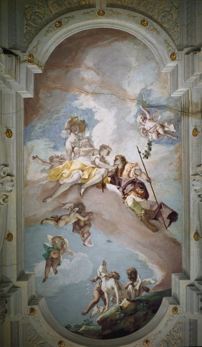 Venus y Adonis de Sebastiano Ricci