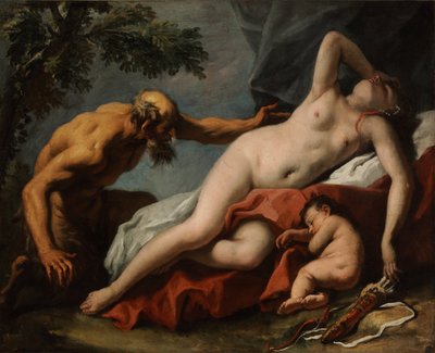 Venus y Sátiro de Sebastiano Ricci