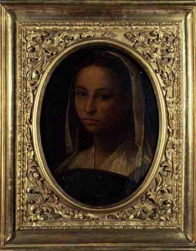 Retrato de una niña de Sebastiano del (c.1485 1547) Piombo