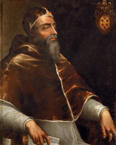 Retrato del Papa Clemente VII (1478-1534) de Sebastiano del (circle of) Piombo