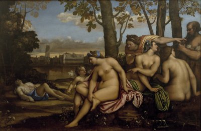 La muerte de Adonis de Sebastiano del Piombo