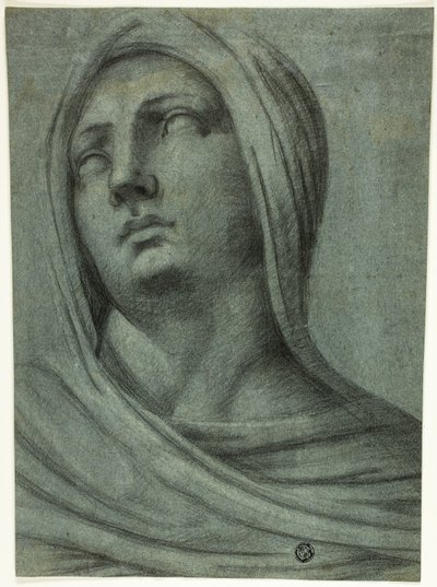 Cabeza y Hombros de Mujer Velada de Sebastiano del Piombo