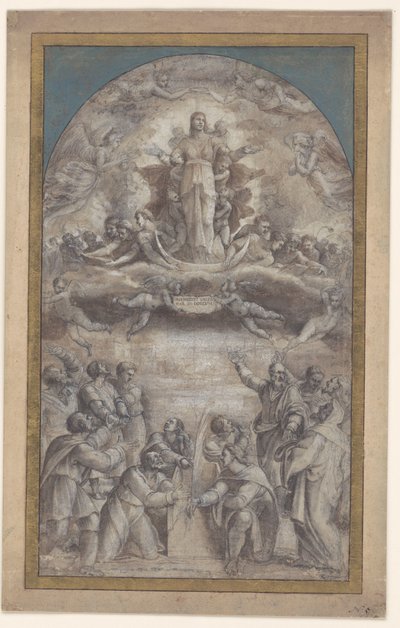 Ascensión de María de Sebastiano del Piombo