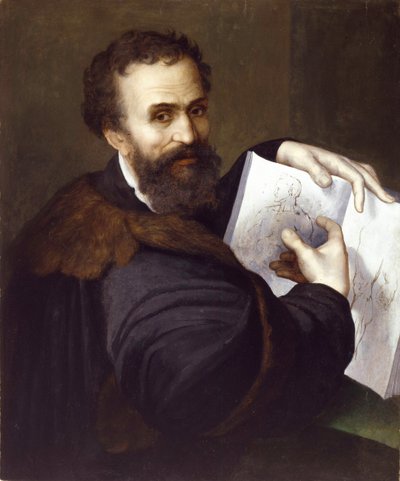 Miguel Ángel Buonarroti, c.1520 de Sebastiano del Piombo