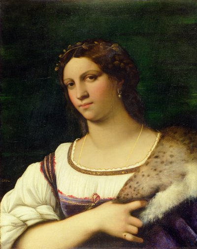 Retrato de una mujer, 1512 de Sebastiano del Piombo