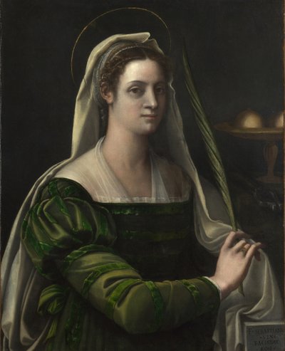 Santa Águeda, c.1540 de Sebastiano del Piombo