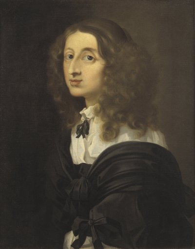 Retrato de la Reina Cristina de Suecia de Sébastien Bourdon