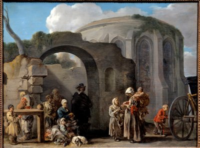 Los mendigos de Sébastien Bourdon