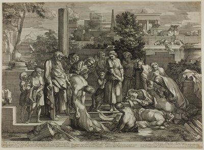 Enterrar a los muertos, de Las Obras de Misericordia de Sébastien Bourdon