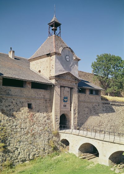 La entrada a la ciudadela, construida en 1681 de Sebastien Le Prestre de Vauban