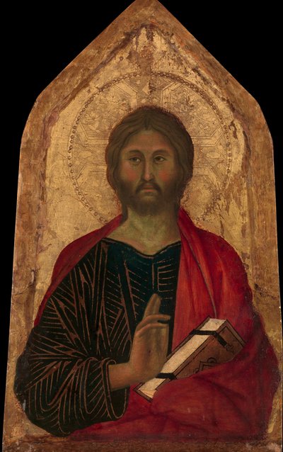 Cristo Bendiciendo, ca. 1311 de Segna di Buonaventura
