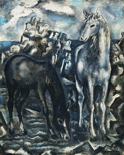Dos caballos; Deux Cheveaux de Sei Koyanagui