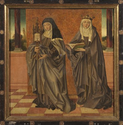 Santas Clara y Isabel de Seilern Master