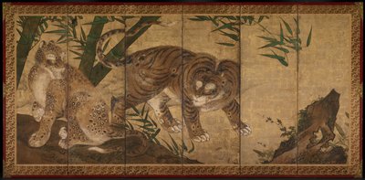 Tigre y leopardo de Sekkei Yamaguchi