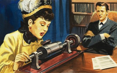 La historia de la comunicación: Del fonógrafo al magnetófono de Selby Donnison