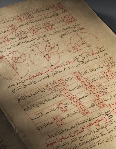Compendio de tratados sobre astronomía y matemáticas por Nasir Al-Din Muhammad bin Al-Hasan Al-Tusi de Seljuq Dynasty
