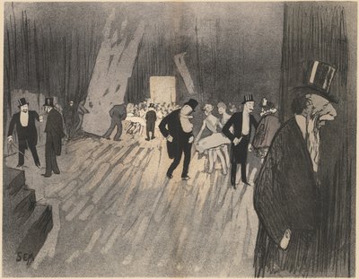 Tras bastidores del Ballet de Sem (Georges Gourçat)