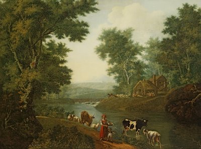 Paisaje en los alrededores de San Petersburgo de Semyon Fyodorovich Shchedrin