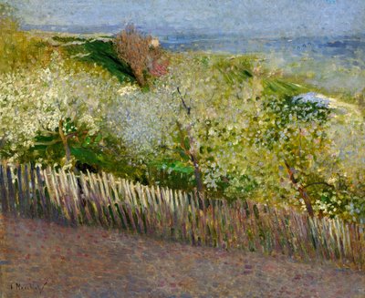 Paisaje, de Serafino Macchiati (1860-1916) de Serafino Macchiati