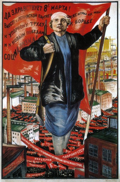 ¡Viva el 8 de marzo!, 1934 de Sergei Alexandrovich Khristoforov