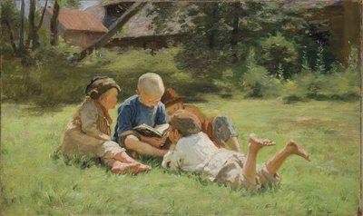 Niños, 1890s de Sergei Arsenevich Vinogradov