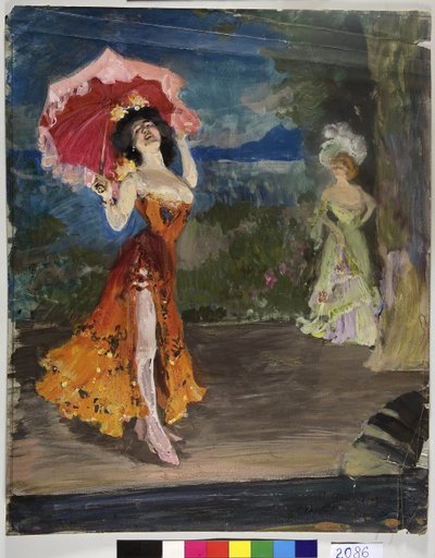 Bailarina de Sergei Arsenevich Vinogradov