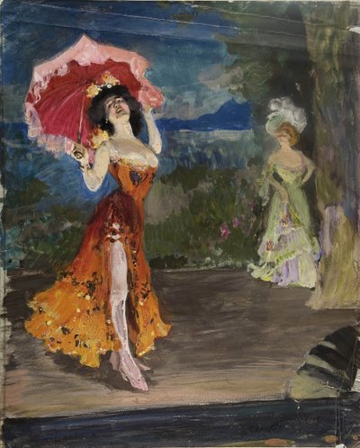 Bailarina, principios de 1900 de Sergei Arsenevich Vinogradov