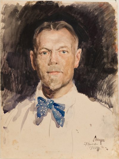 Autorretrato, 1922 de Sergei Arsenevich Vinogradov