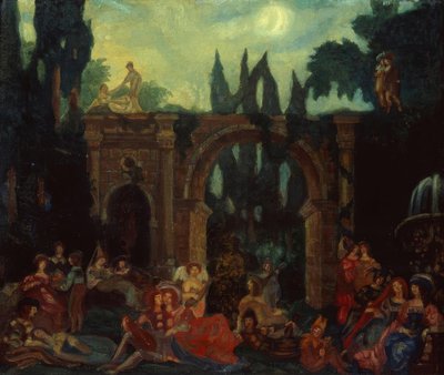 Boccaccio, Decamerón / Sudeikin de Sergei Jurjewitsch Sudeikin