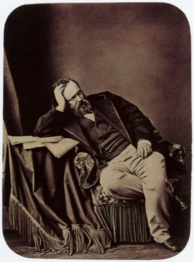 Alexander Herzen, escritor y pensador ruso, 1861 de Sergei Lvovich Levitsky