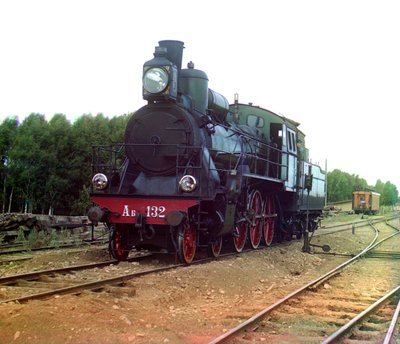 Tren ruso de Sergei Mikhailovich Prokudin Gorskii