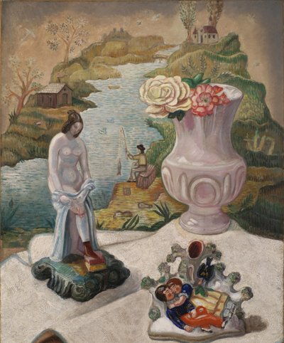 Figuras y Flores de Porcelana de Sergei Yurievich Sudeykin