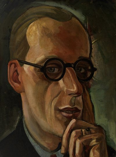 Retrato del compositor Sergei Prokofiev 1891-1953, 1930s de Sergei Yurievich Sudeykin