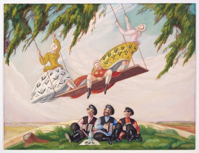 El Columpio, 1920s de Sergei Yurievich Sudeykin