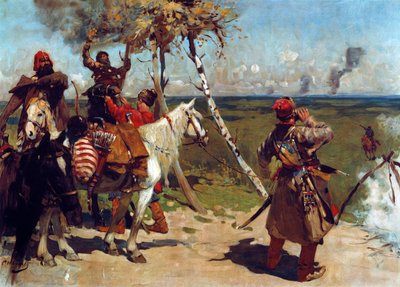 En la guardia fronteriza de Moscovia de Sergej Vasilevic Ivanov