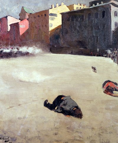 La caza, 1905 de Sergej Vasilevic Ivanov