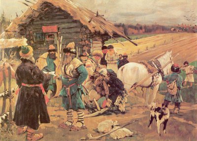 Día de San Jorge, 1908 de Sergej Vasilevic Ivanov