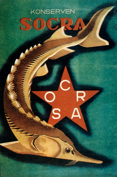 Publicidad para una exposición de comercio rusa, 1930 de Sergey Igumnov