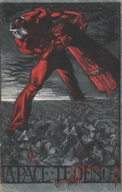 La Paz Alemana, c.1918 de Sergio Canevari