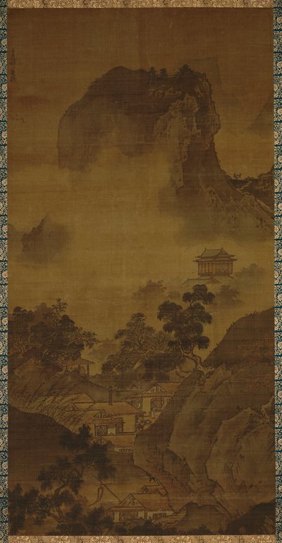 Paisaje de cuatro estaciones - Otoño de Sesshû Tôyô