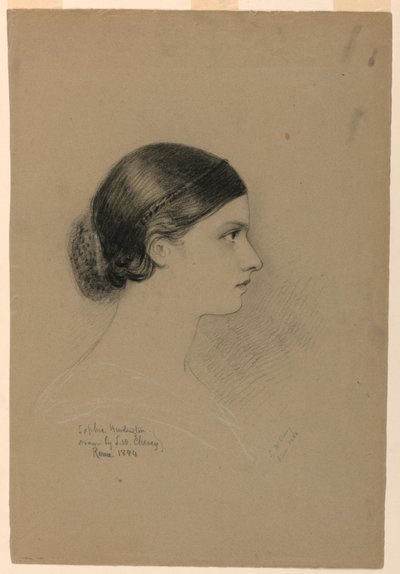 Retrato de Sophie Huntington de Seth Wells Cheney