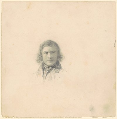 Autorretrato [recto] de Seth Wells Cheney