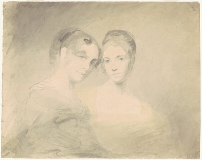 Dos mujeres [recto] de Seth Wells Cheney