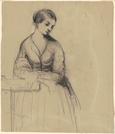 Joven mujer, Florencia de Seth Wells Cheney