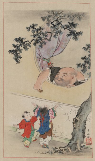 Hotei, 1878 de Settei Hasegawa