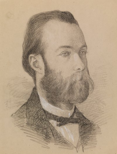 Retrato de un hombre de Severin Falkman