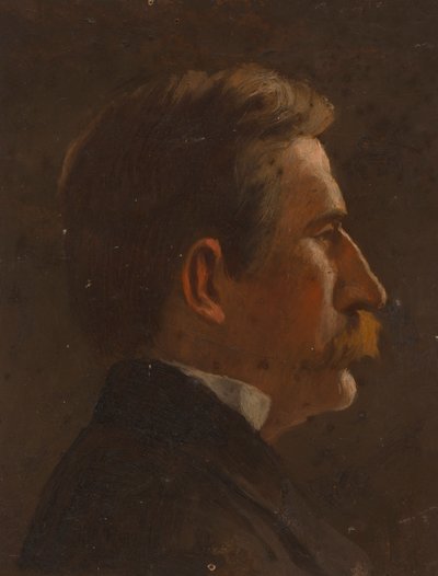 Perfil de un hombre de Severin Falkman